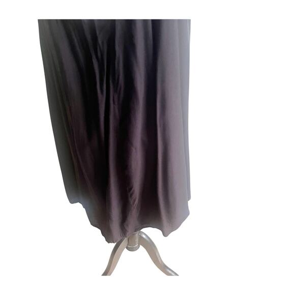 BB Dakota Black Shift Dress Crochet Neckline Swimcover Size Medium Beach Whimsy - Picture 6 of 8